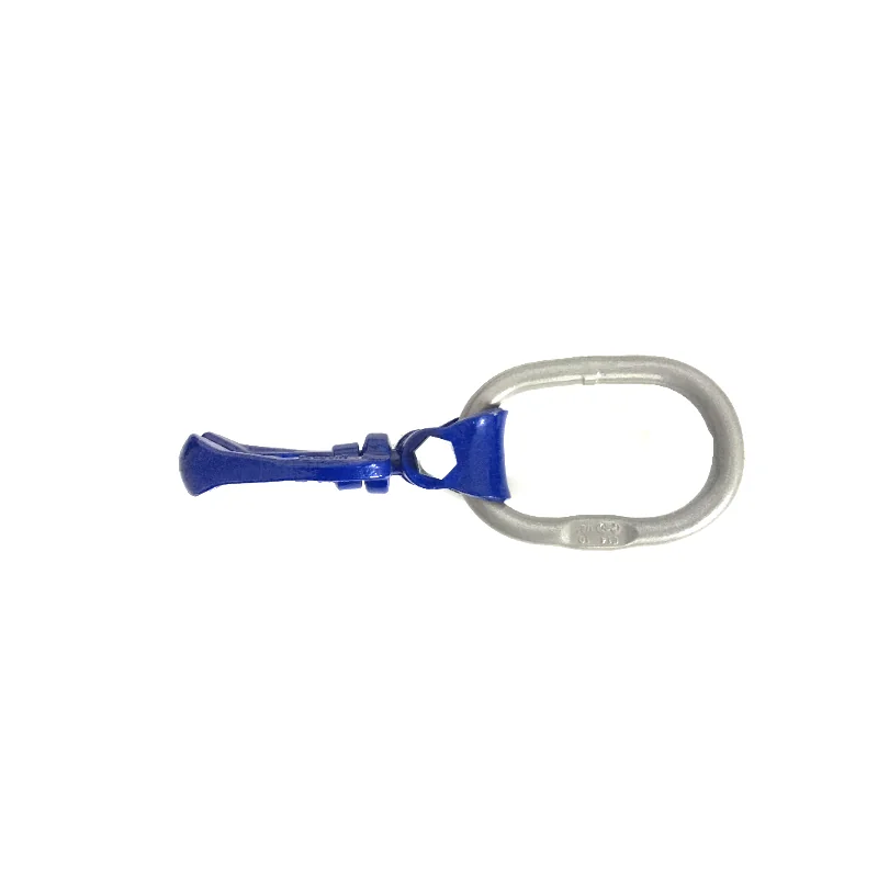 Zamek ślizgowy dwustronny obrotowy z ogniwem 8mm,  klasa 100, (60kN)  