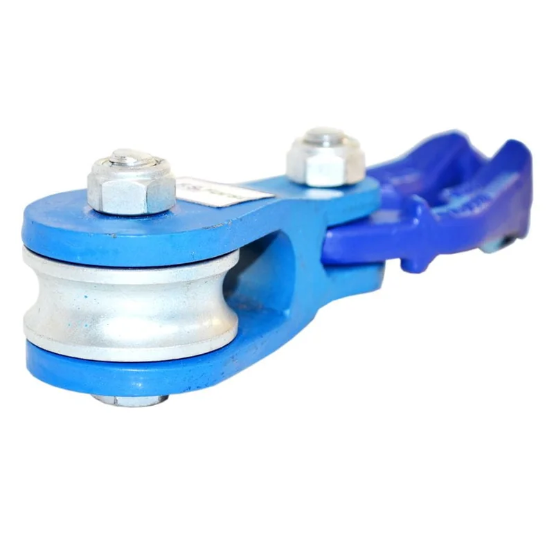 Rolka linowa z zamkiem ślizgowym dwustronnym klasa 100 (60kN)      