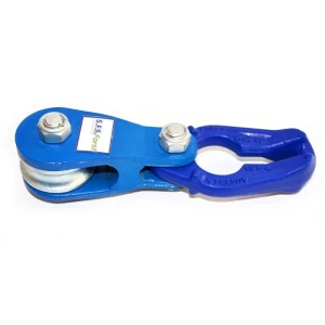 Rolka linowa z zamkiem ślizgowym dwustronnym klasa 100 (60kN)      