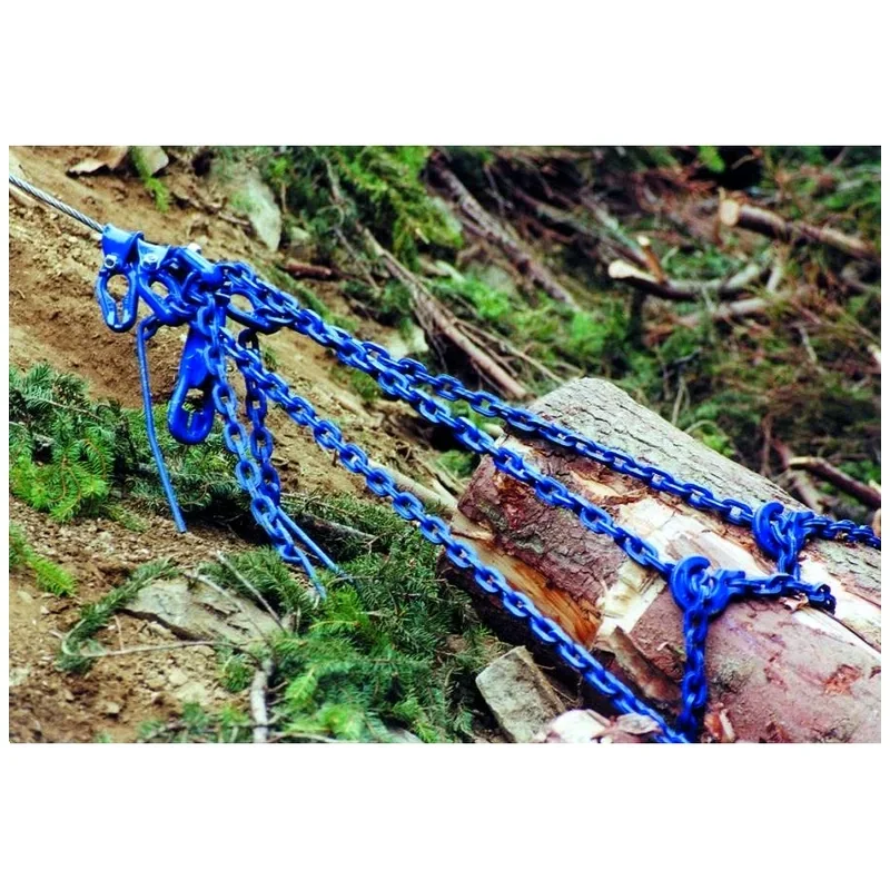 Łańcuch zrywkowy  6mm,  4m,  klasa 100 (32kN)  kpl