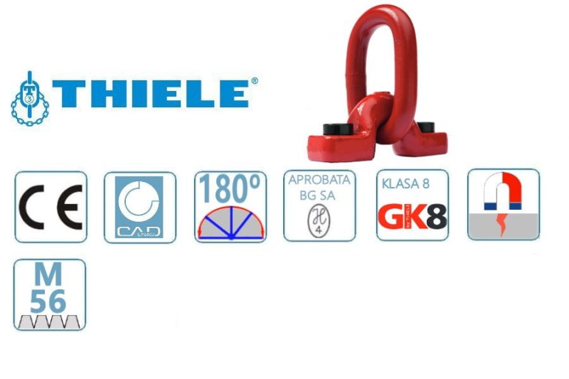 Punkt mocujący przykręcany THIELE 