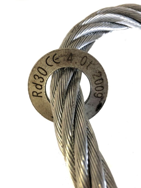 Śruba z uchem linowym