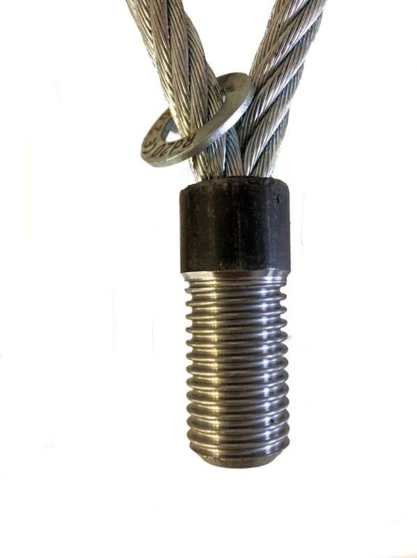 Śruba z uchem linowym